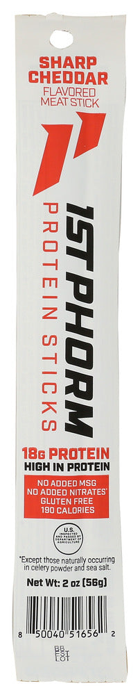 1St Phorm 
Stick Protein Sharp Chdr, 2 OZ.