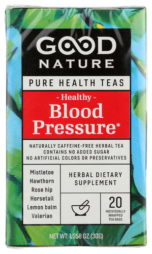 GOOD NATURE TEA BLD PRESSURE HLTHY - 1.058 OZ