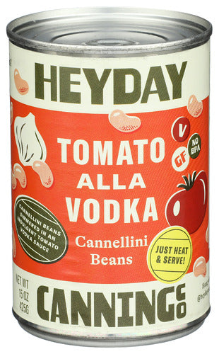 HEYDAY CANNING CO BEANS CNNLLINI TMTO VDKA - 15 OZ