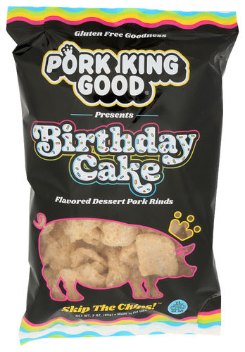 Pork King Good Rinds Pork Birthday Cake, 3 OZ.
