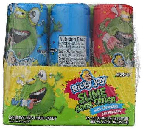 Ricky Joy Candy Sour Crsh Slime 2V, 22.2 OZ.