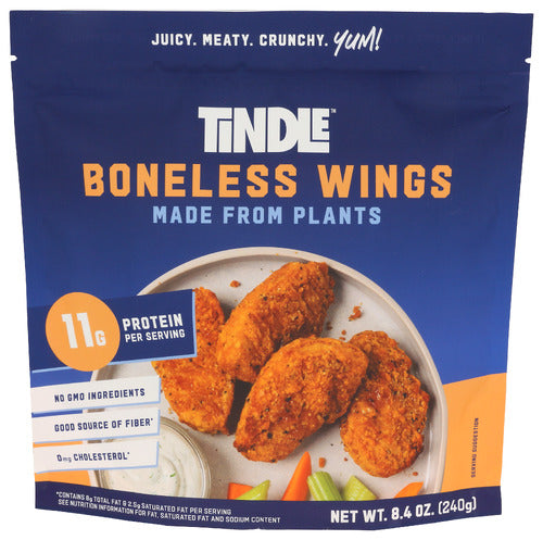 TINDLE CHICKEN WNGS PLT BSD BAG - 8.4 OZ
