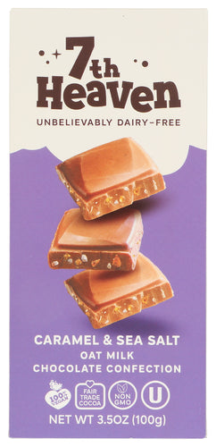 7Th Heaven 
Choc Bar Caramel Ssalt, 3.5 OZ.
