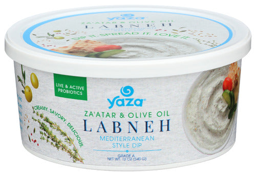 YAZA LABNEH ZA ATAR OLIVE OIL - 12 OZ