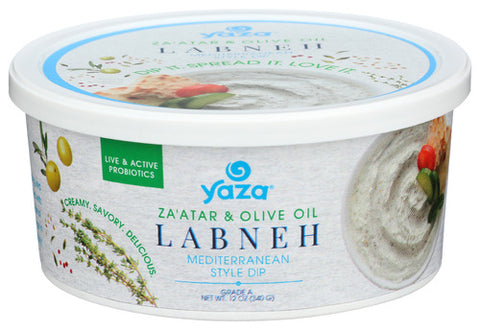 YAZA LABNEH ZA ATAR OLIVE OIL - 12 OZ