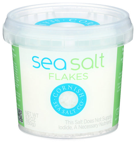 Cornish Sea Salt 
Sea Salt Flakes, 5.3 OZ.