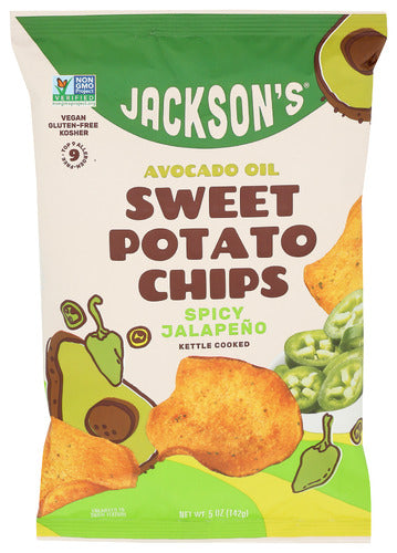 JACKSONS CHIPS CHIPS SPCY JLPN SWEET - 5 OZ