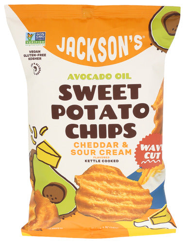 JACKSONS CHIPS CHIPS WVY CHD SR CRM AVC - 5 OZ