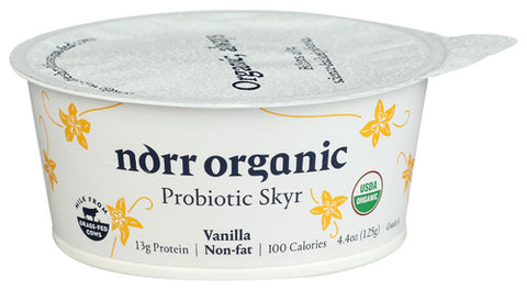 Norr Organic Yogurt Skyr Vnlla Nonfat, 4.4 FO.