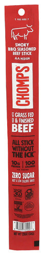 Chomps 
Sticks Beef Smoky Bbq, 1.15 OZ.