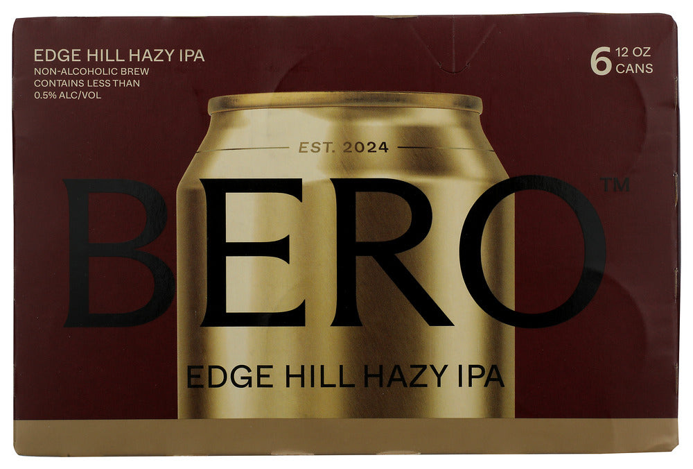 Bero Brewing 
Na Beer Ed Hl Hz Ipa 6Pk, 72 FO.