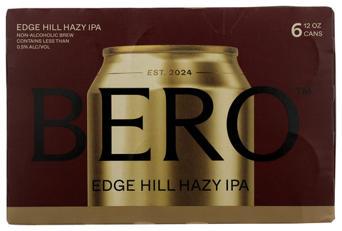 Bero Brewing 
Na Beer Ed Hl Hz Ipa 6Pk, 72 FO.