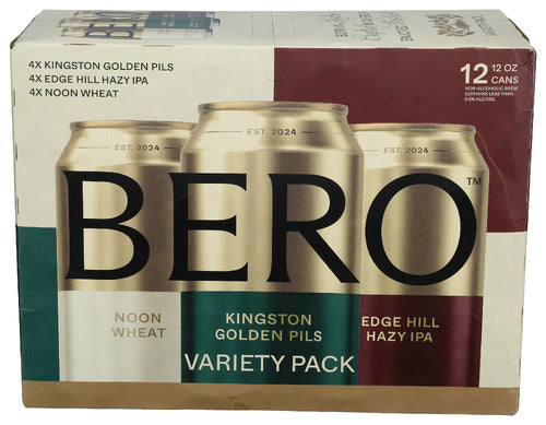 Bero Brewing 
Na Beer 3Flv Vrty 12Pk, 144 FO.