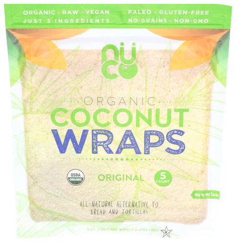 Nuco Wrap Ccnut Org, 2.47 OZ.