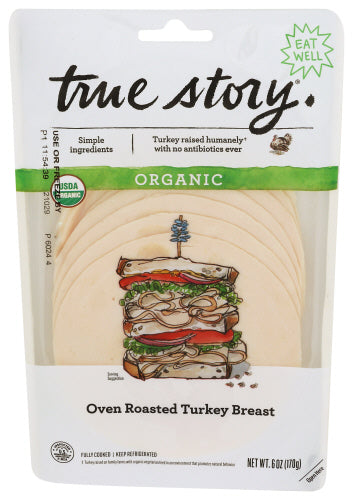 TRUE STORY TURKEY BRST OVENRSTD ORG - 6 OZ