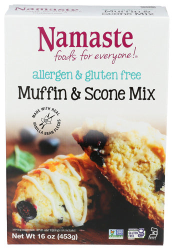 Namaste Foods Mix Muffin Wf Df, 16 OZ.