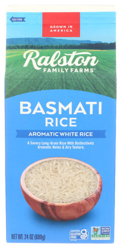 Ralston Family Farms Rice White Basmati, 24 OZ.