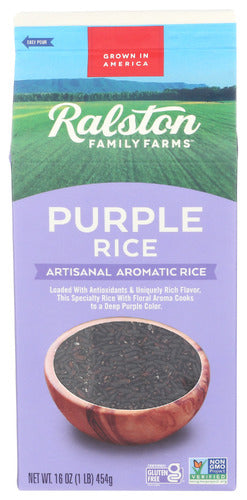 Ralston Family Farms Rice Purple, 16 OZ.