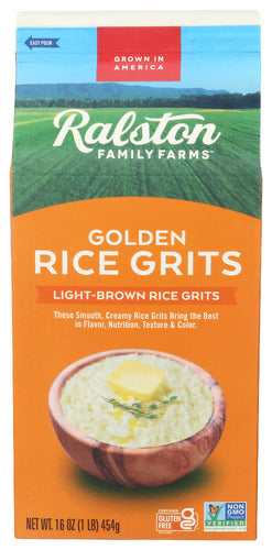 Ralston Family Farms Grits Rice Golden, 16 OZ.