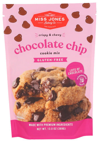 MISS JONES BAKING CO COOKIE CHOC CHIP MIX - 13 OZ