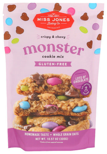 MISS JONES BAKING CO COOKIE MONSTER MIX - 10.57 OZ