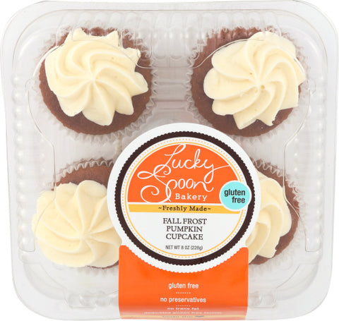 LUCKY SPOON CUPCAKE FALL FROST PMPKIN - 8 OZ
