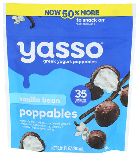 YASSO POPPABLES VANILLA 12PC - 6.84 FO