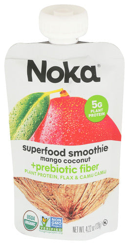 Noka Smoothie Mango Coconut, 4.22 OZ.