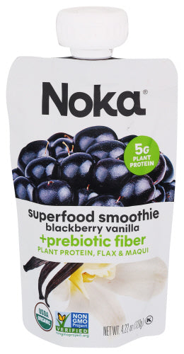 Noka Smoothie Blckbrry Vnlla, 4.22 OZ.