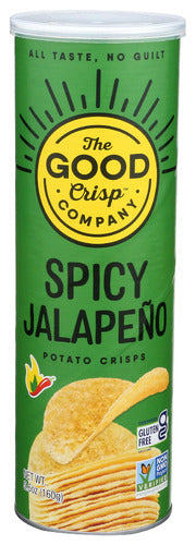 THE GOOD CRISP COMPANY JALAPENO SPICY CRISPS - 5.6 OZ