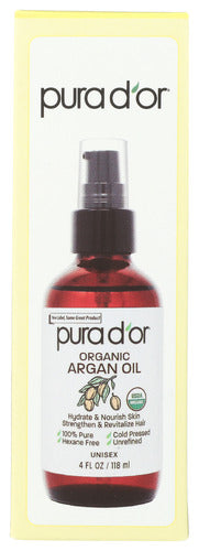 Pura D Or Oil Argan Professional, 4 FO.