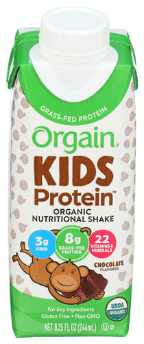 Orgain Kid Protein Rtd Choc Org, 8.25 FO.