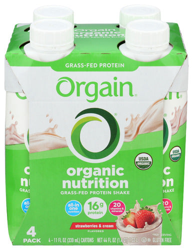 Orgain Protn Rtd Org Strwby 4Pk, 44 FO