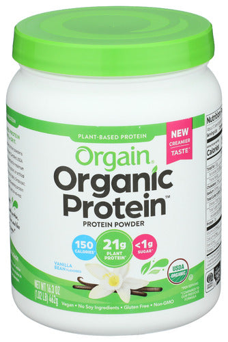 Orgain Prten Pwdr Vnl Org, 16.3 OZ.