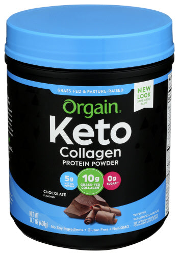 Orgain Prtn Collgn Pwdr Chc Org, 14.1 OZ.