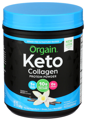 Orgain Prtn Cllgn Pwdr Vnla Org, 14.1 OZ.