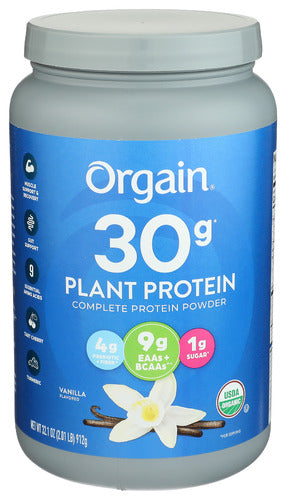 Orgain Sport Proten Pdr Vnl Org, 32.1 OZ.