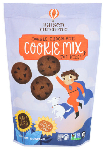 RAISED GLUTEN FREE MIX COOKIE DBL CHOC - 11 OZ