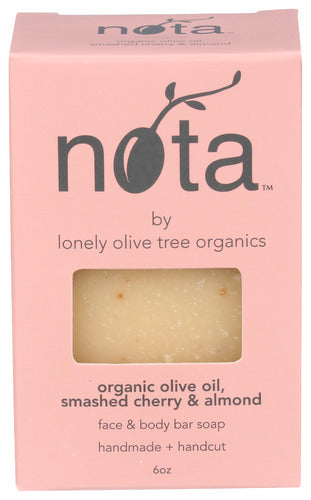 Nota Olive Oil Skincare Soap Br Olv Oil Chry Alm, 6 OZ.