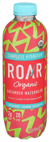 Roar Beverages Bev Cucumbr Watermln Org, 18 FO.