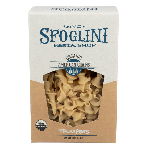 SFOGLINI PASTA SEMOLINA TRUMPETS - 16 OZ