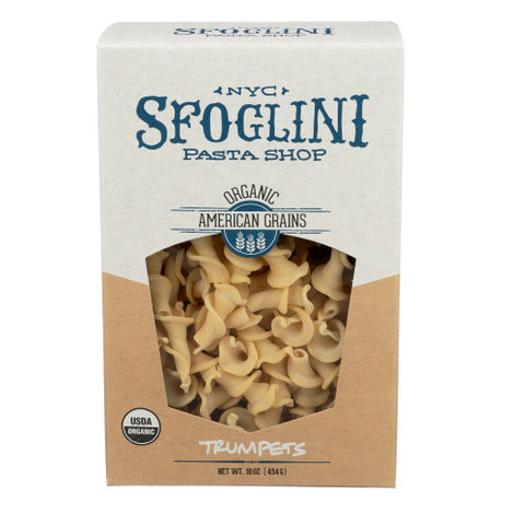 SFOGLINI PASTA SEMOLINA TRUMPETS - 16 OZ