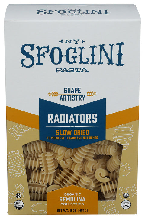 SFOGLINI PASTA RADIATORS ORG - 16 OZ