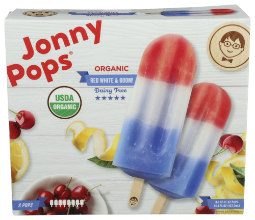JONNYPOPS ICE CREAM BAR RED WHITE - 14.8 FO