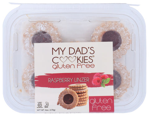 My Dads Cookies Cookies Rsbry Linzer, 6 OZ.