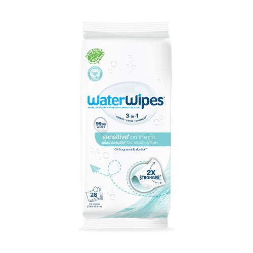 WATERWIPES BABY WIPES OTG PF 28PC - 1 EA
