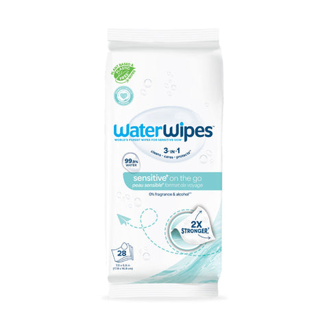 WATERWIPES BABY WIPES OTG PF 28PC - 1 EA