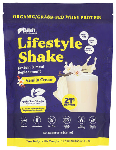 Bbfl 
Protein Powder Vanilla, 1.21 LB.