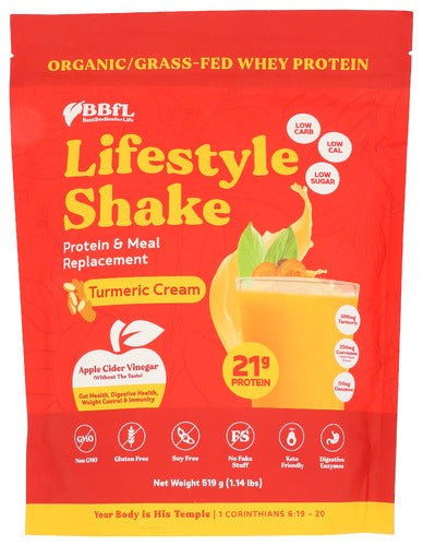 Bbfl 
Protein Powder Turmeric, 1.14 LB.