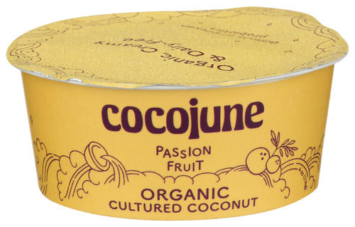COCOJUNE YOGURT PASSION FRUIT - 4 OZ